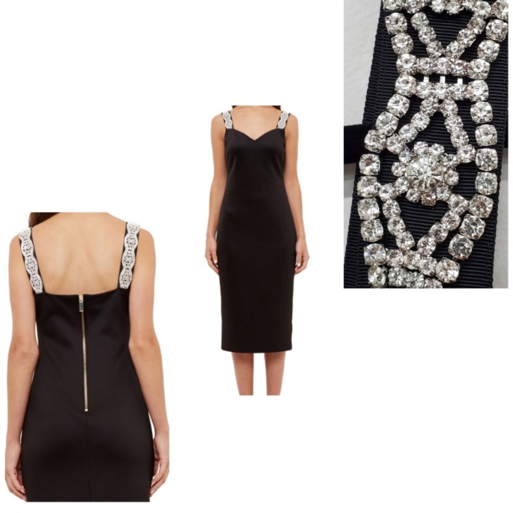 Ted Baker Rhinestone Strap Dress - Picture 3 of 8